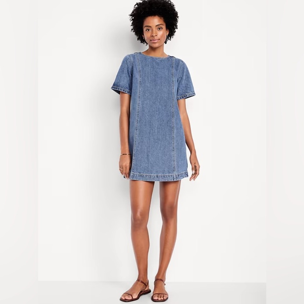 Old navy denim dress XXL